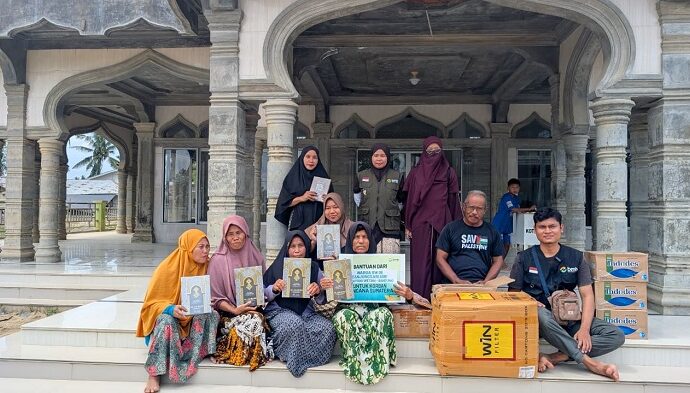 BMH Salurkan Mushaf Al-Qur’an dan Sembako untuk Penyintas Bencana di Aceh Tamiang