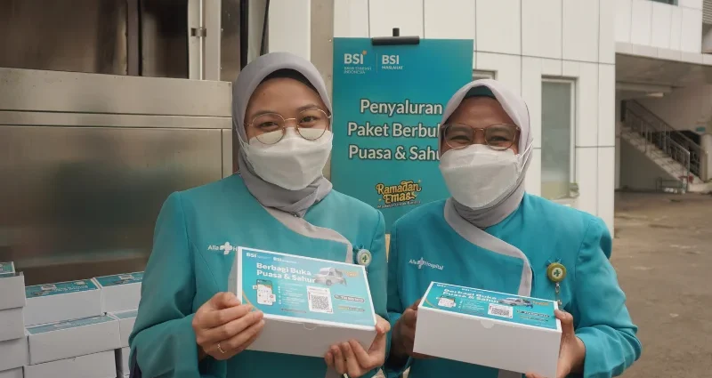 BSI Maslahat Salurkan 600 Paket Buka Puasa untuk Pasien