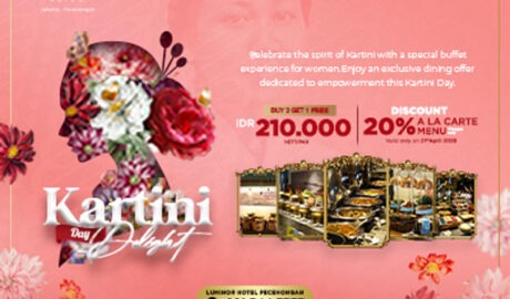 Promo "Buy 2 Get 1 Free" Spesial Perempuan: Kado Manis Hari Kartini dari Luminor Hotel