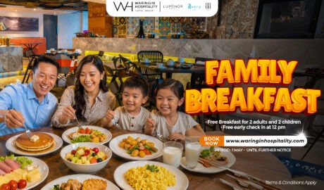 Paling mengerti Ayah & Ibu: Warigin Hospitality Hadirkan Promo Liburan Sekolah Anak, Gratis Sarapan 4 Orang Plus Makan Bubur Gratis!