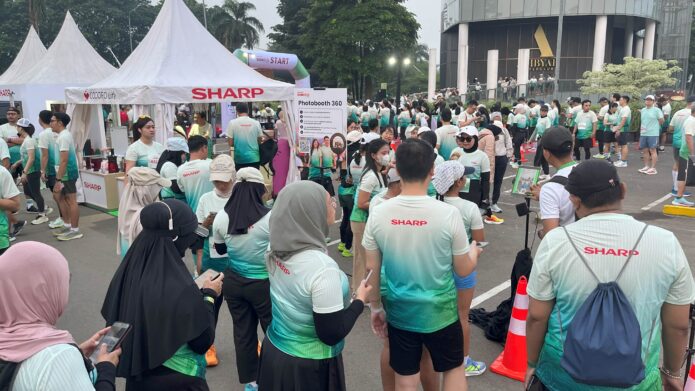 Rayakan 56 Tahun di Indonesia, Sharp Indonesia Sukses Gelar “Run for the Future”