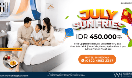 Menu Rice Bowl Baru & Free Upgrade Kamar: Alasan Kenapa Kamu Harus Ke Hotel 88 Kedoya Bulan Ini
