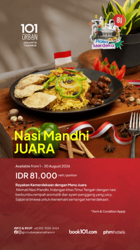 Rasa Merdeka di Jantung Ibu Kota: Rayakan HUT RI ke-81 Bersama 1O1 URBAN Jakarta Thamrin