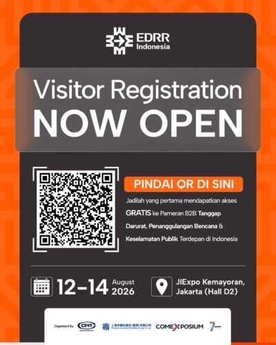 EDRR Indonesia 2026 digelar, Pra-Registrasi Mudahkan Kehadiran Pengunjung