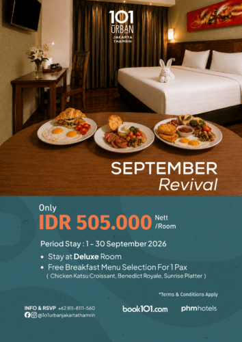 Sensasi Sarapan A la Carte Baru dalam Paket Menginap 1O1 URBAN Jakarta Thamrin