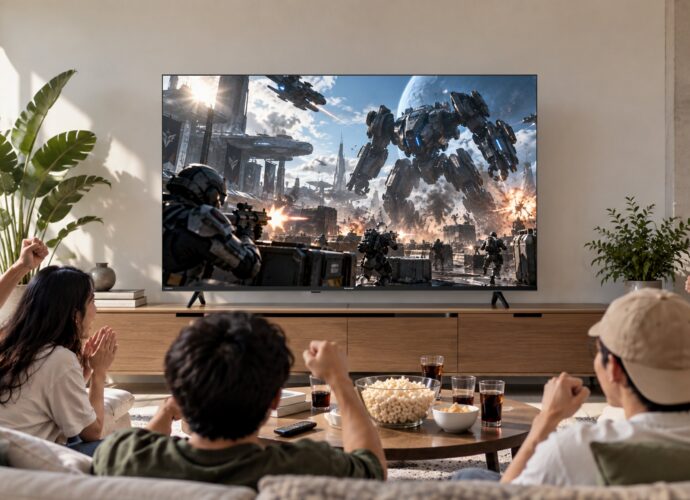 Lebih dari Sekadar Nonton: Sharp Rilis Duo TV 4K Canggih untuk Hiburan Keluarga dan Gaming