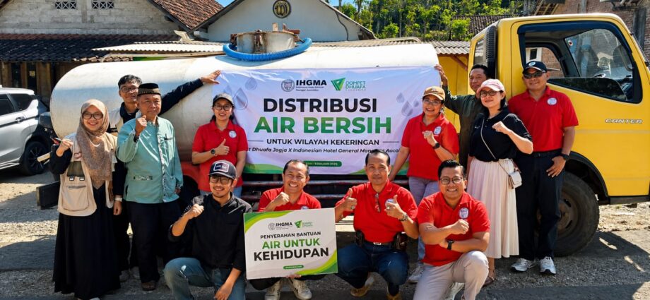 Misi Kemanusiaan di Gunungkidul: Ketika Industri Perhotelan Menjawab Jeritan Krisis Air Bersih