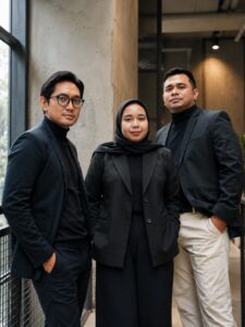 Foto PR and CSR  team Sharp Indonesia
