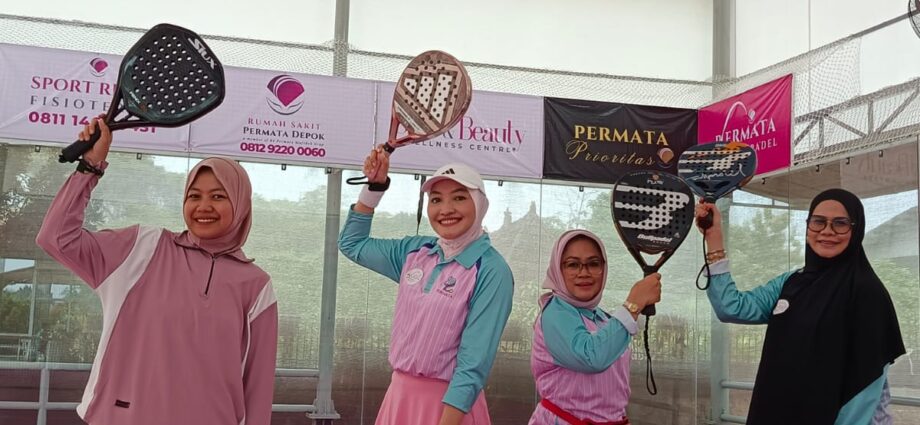 Lebih dari Sekadar Olahraga: RS Permata Depok Bangun Sinergi Tenaga Medis Lewat Permata Padel Health Club