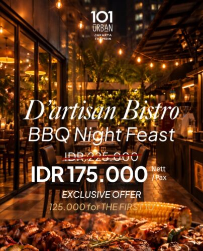 Pesta BBQ Akhir Pekan Hemat di Pusat Jakarta: Mengintip Keseruan BBQ Night Feast 1O1 URBAN Thamrin