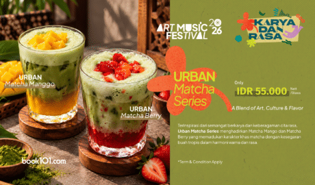Matcha Beda Gaya: Sentuhan Buah Tropis & Seni Urban ala 1O1 URBAN Jakarta Thamrin
