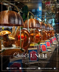 Sarapan Ceria dan Penuh Kejutan (06.00 – 10.00 WIB): Bertempat di Rock N’ Sugar Coffee & Bistro