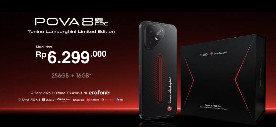 Kolaborasi Lamborghini dan Arsitektur Dual Chipset: Mengapa TECNO POVA 8 Pro 5G Jadi Standar Baru Mid-Range?
