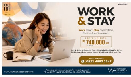 Perpaduan Produktivitas dan Relaksasi: Mengapa Hotel 88 Kedoya Jadi Pilihan Utama Para Professional