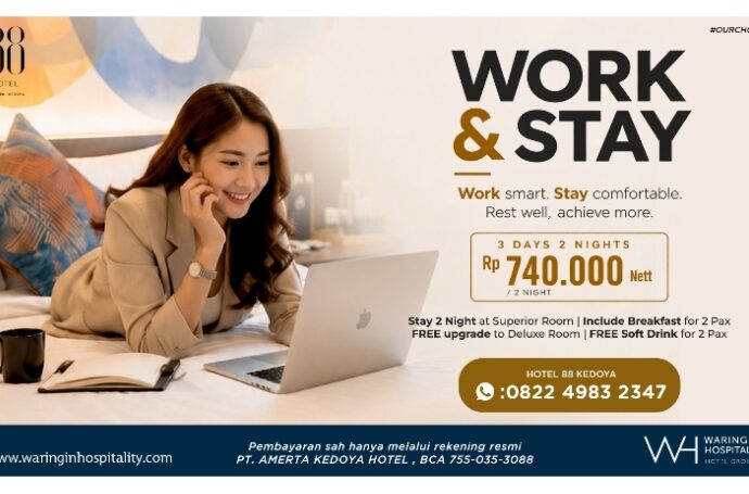 Perpaduan Produktivitas dan Relaksasi: Mengapa Hotel 88 Kedoya Jadi Pilihan Utama Para Professional